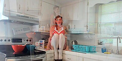 Busty Brunette Anal Solo Masturbation