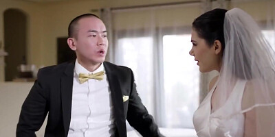 Busty Bride Anal Cheats On Wedding Day With Big T And Valentina Nappi