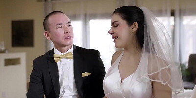 Busty Bride Anal Cheats On Wedding Day With Big T And Valentina Nappi