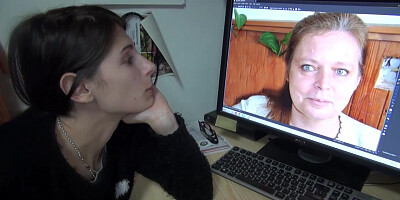 Omahunter - Chubby Mature Woman, teen 18+ Girl with her Old Boyfriend