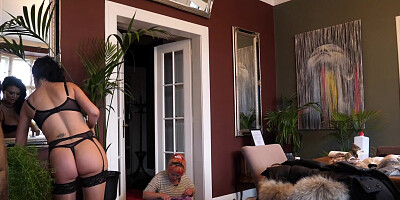 Proxy Paige & Jasmine Jae in BTS-Booba Palooza - EvilAngel