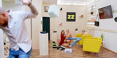 Lily Joy, Jordi El Nino Polla And Kitana Lure In Foot Fetish Threesome