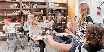 Sex-ed Teacher Is Fucking Fountain! - Adriana Chechik