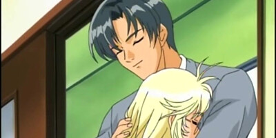 Chained Japanese anime with bigboobs