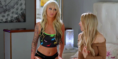 Alix Lynx and Sierra Slayter fuck for the first time