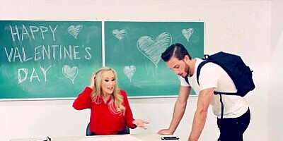 Naughty Teacher Brandi Love fucks her student - Brazzers