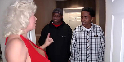 Claudia Marie in Fake Tit Interracial Double Penetration