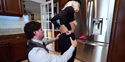Indica Monroe - Horny Thief Gets Fucked