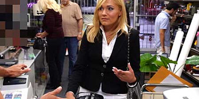 Hot Milf Banged At The PawnSHop