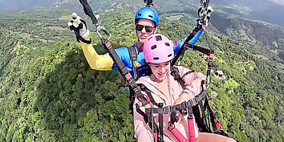 Wet And Messy Extreme Squirting While Paragliding 2 In Costa Rica 23 Min - Teaser Video