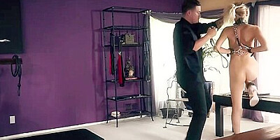 Prancing My New Toy And Dominating Her Pussy