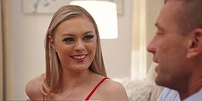 Bubble Butt Blonde Amber Moore Roleplays As The Sexy For Fan