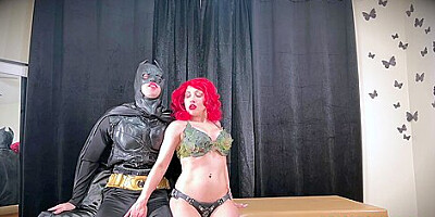 Poison Ivy Blows Batman!