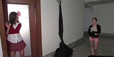 Learning Some Bdsm Moves From The Teacher