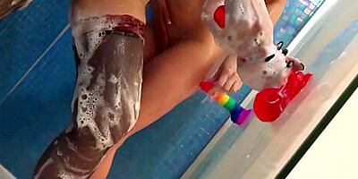 Red And Lucy Make Love Their The Shower With Red Lucy, Lucy Gresty And Red Xxx