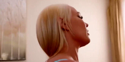 Busty Blonde Milf Rides Step sons Bullys Big Black Cock / 23.2.2022 With Mazee The Goat And Mellanie Monroe