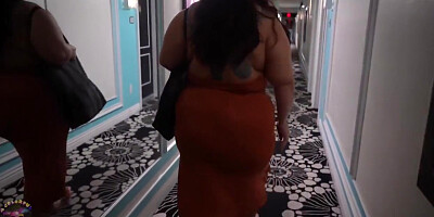 Plumper Pass, L A S And White Bbw - The Bbw Slut Does The Unthinkable To Gibby The Clown For A Place To Stay In Vegas At The El Cortez Hotel 8 Min
