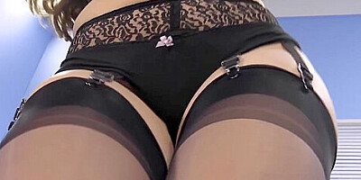 Lena Pauls Stocking Tease - Teaser Video