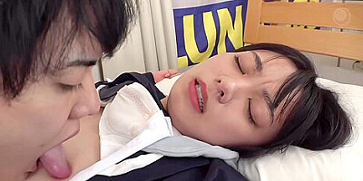 [LULU-123] Stick It In Her Dripping Pussy For Raw Fucking And Multiple Creampie Loads. Suzu Monami Scene 1