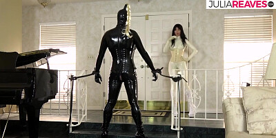 Dominatrix Fucks Slave With Toy In The Ass