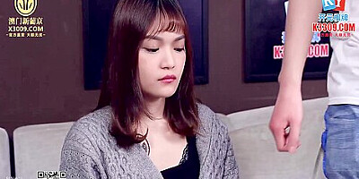 Mcy0009 - Hot Asian Milf Begs For Two Big Dicks To Cum In Her Pussy Amateur Hot Milf Threesome Sex - Teaser Video