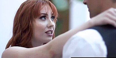 Teen 18+ Redhead Stepmom Caught Her Riding Her Stepdads Big Cock! With Arietta Adams
