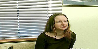 Shy And Nervous Amateur Teen 18+ Filmed At Porno Casting