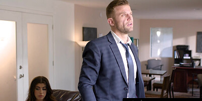 PURE TABOO Desperate Student Gal Ritchie Lets Principal Vince Karter Creampie Her For A Favor