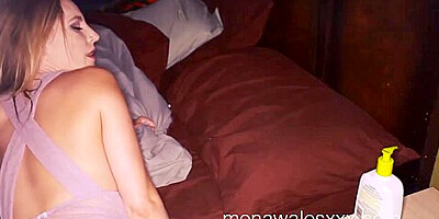 Fuck Your Stepmom While Your Step father Is - Mona Wales