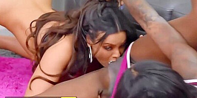 Luna Star In Hotties Ebony Mystique Love Having All Of Their Hole Filled
