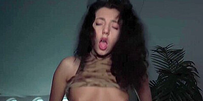 Curly-haired Starlet Sucks And Rides Big Cock In Pov With Martin Gun And Mini Mitzi X