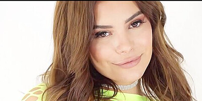 Skylar Snow And Violet Starr - Busty And Curvy Have Oiled Up Sex