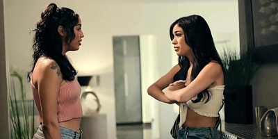 Man fucks stepsister's girlfriend in taboo video