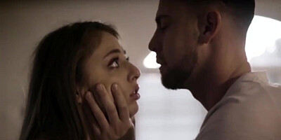 Boy scores his helpless stepsister Gia Derza's cunt