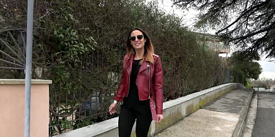 Two female friends are sharing his massive hard boner