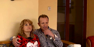 Skinny girls get fucked by the new stepfather