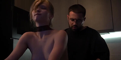 Leon13 Have Sex With Valeria Mint Fucked Her In The Kitchen