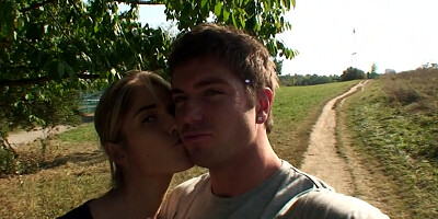 Nessa Devil in guy with a big rod fucks a gal in a homemade video