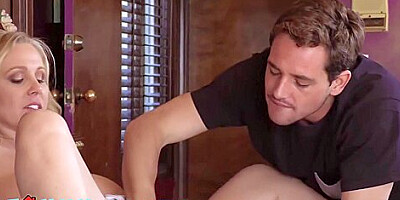 Busty Stepmom Julia Ann Craves Her Stepsons Hard Cock In Her Wet Pussy