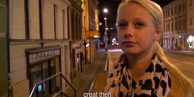 Pulled euro amateur fucked in her tight ass