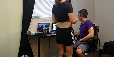 A Nice Tug While Gaming Featuring With Selena Lust