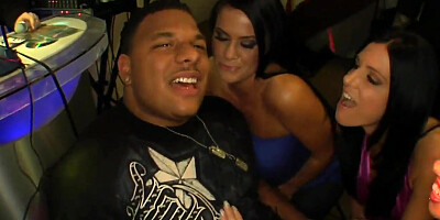 Busty pornstars are brutally assfucked at the party