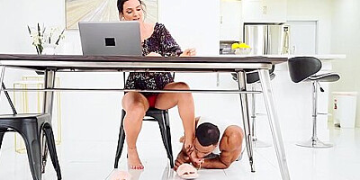 Mind-blowing Interracial Office Sex With - Mazee The Goat And Alice Visby