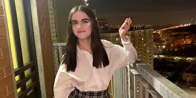 Afslappet Sex Med En Nabo Der Havde Et Slagsmal Med Sin Kæreste