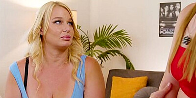 Stepmom Spanking Babe For Watching Porn