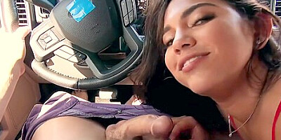 Curvy Latina Gets Picked Up At The Beach