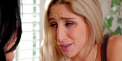 Naughty Abella Danger And Alina Lopez Have Hard Scissoring And Facesitting With Teacher