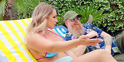 Horny Trophy Wife Peeping On A Couple Who Are Having Anal Sex With Cali Carter And Ana Foxxx