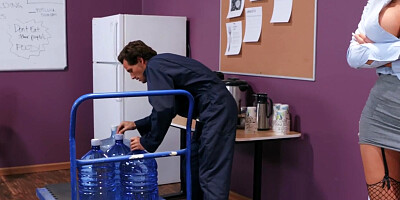 Nicolette Shea & Tyler Nixon in Water Cooler Cock - BRAZZERS