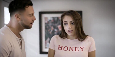 Horny twisted Step brother treats stepsis like a sex doll
